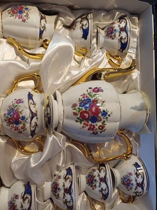 Juego de café porcelain exclusivo