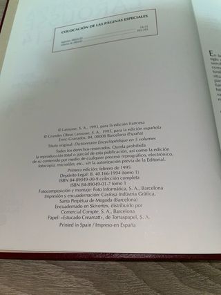 Enciclopedia Larousse 1995  14 tomos completo