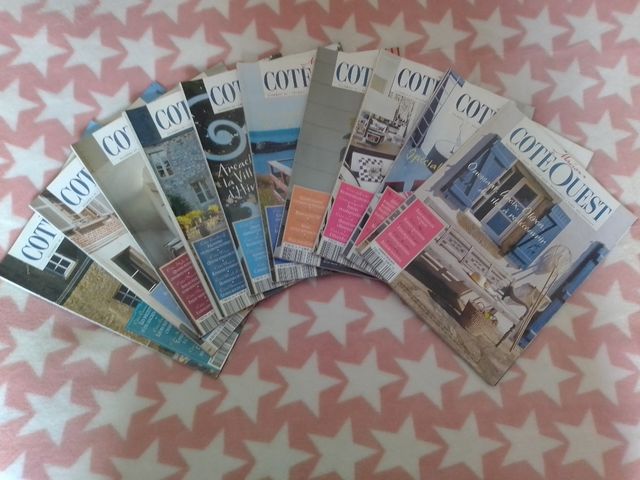 Lote Revistas Maisons Côté Ouest + regalo