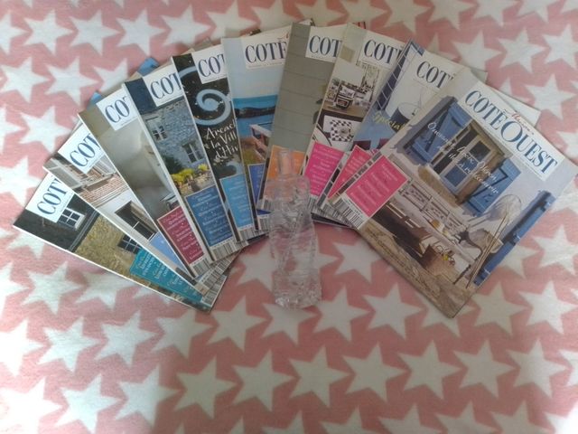 Lote Revistas Maisons Côté Ouest + regalo