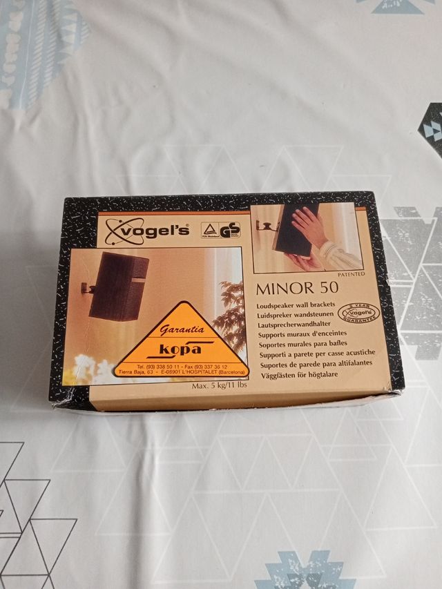 Soportes murales para bafles minor 50