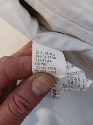 Jaqueta de caballero.