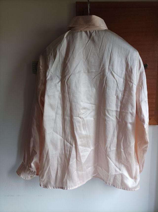 Camicetta donna vintage con fiocco