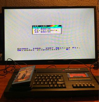 Ordenador Zx spectrum +2 128K