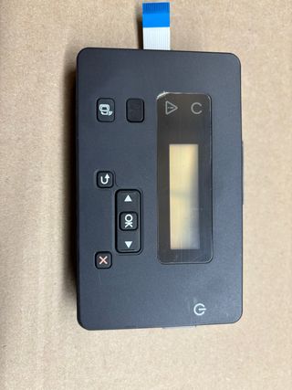 Panel de control impresora LaserJet Pro M201dw