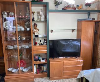 Mueble de salón para tv/vitrina/librería