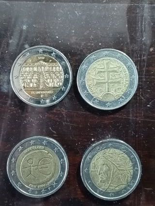 lotto monete da 2 euro