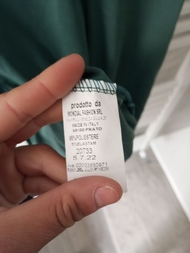 Vestito estivo monospalla