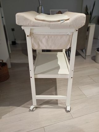 Bañera y cambiador bebés 