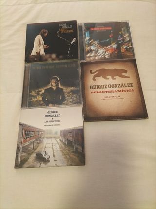 PACK 5 CDS QUIQUE GONZÁLEZ 