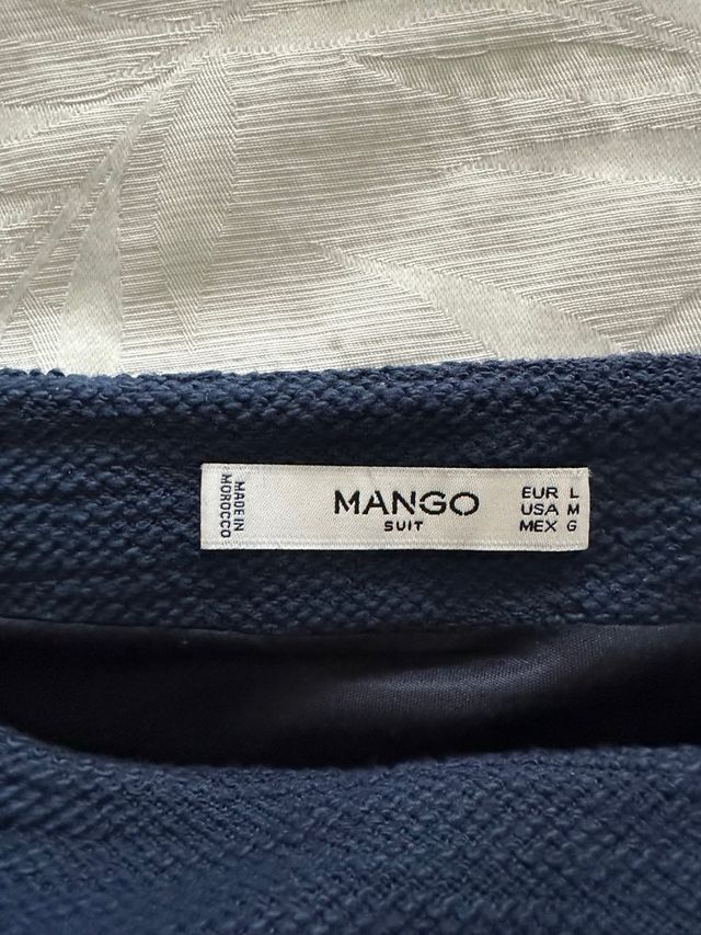 Falda punto corta Mango 