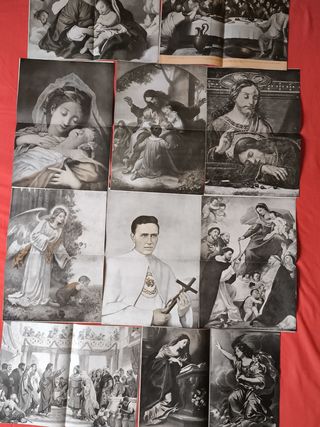 REVISTAS RELIGIOSAS ANTIGUAS SAGRADO CORAZÓN 1955