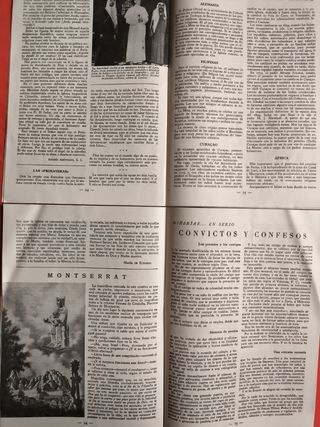 REVISTAS RELIGIOSAS ANTIGUAS SAGRADO CORAZÓN 1955