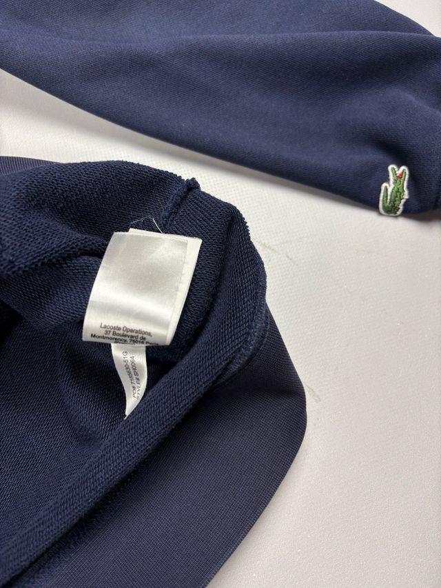 Sudadera lacoste azul