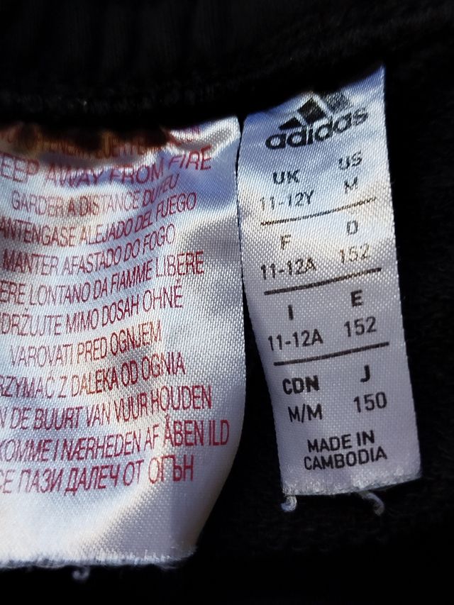 Pantalón Adidas 11-12años
