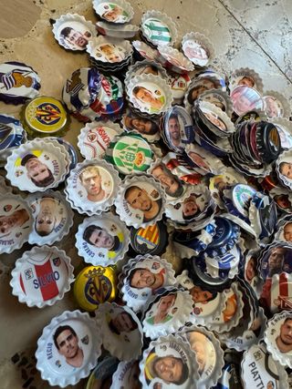 Chapas Futbol Grefusa.... Messi Cr7 Neymar