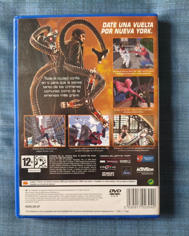 Spiderman 2 - PlayStation 2