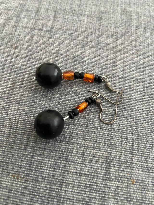 Conjunto pendientes y colgante