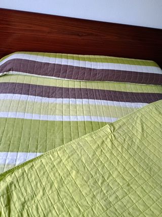 Colcha reversible