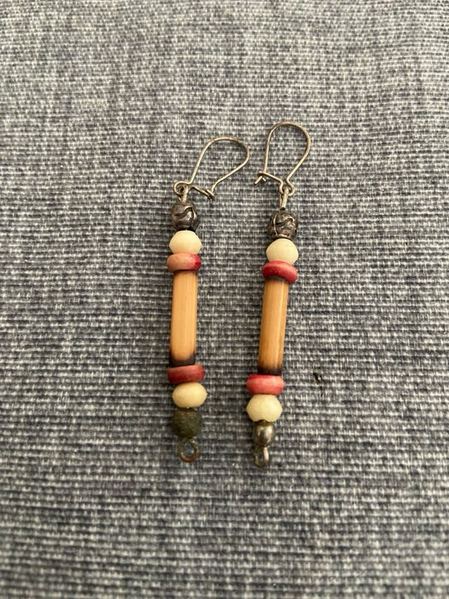 Pendientes artesanales sudamerica