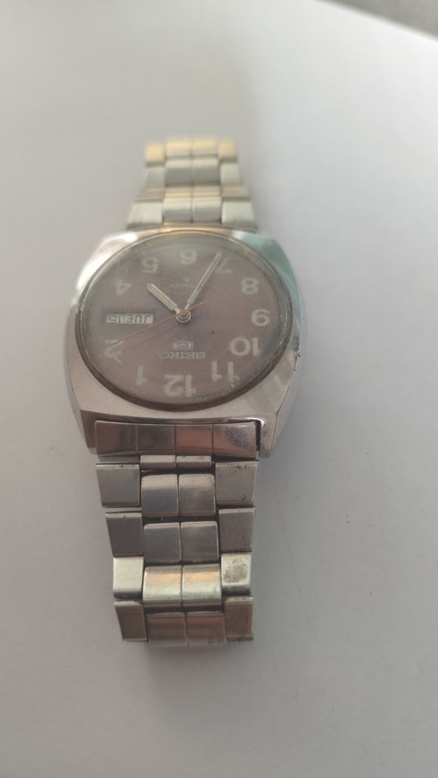Reloj Seiko 5 automático. Funcionando