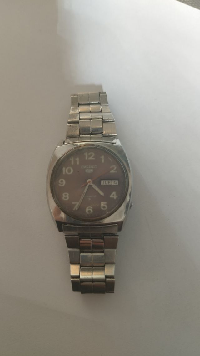 Reloj Seiko 5 automático. Funcionando