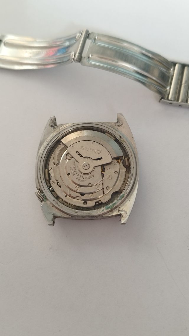Reloj Seiko 5 automático. Funcionando