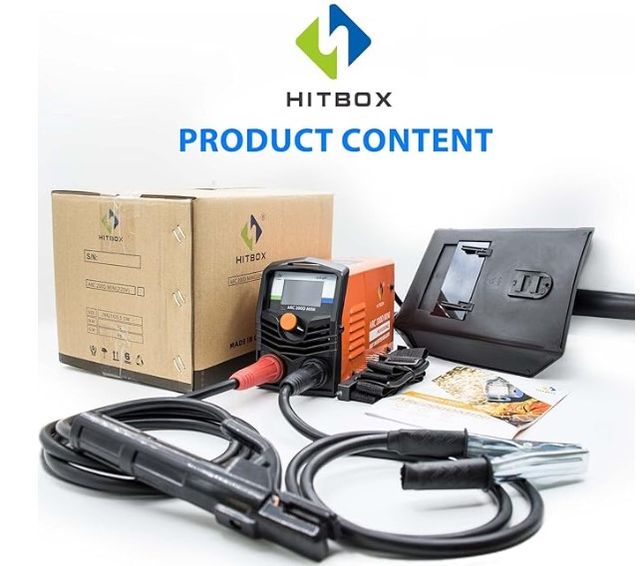 OFERTA!! HITBOX- Soldador Inverter Electrodo 200A