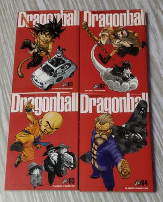 Dragon Ball Comic 1 al 4
