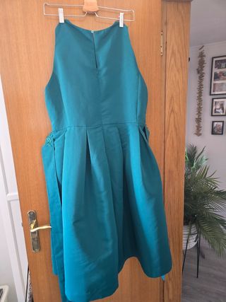 Vestido verde para fiestas