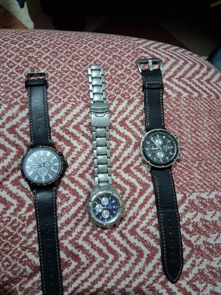 Lote relojes sin pila