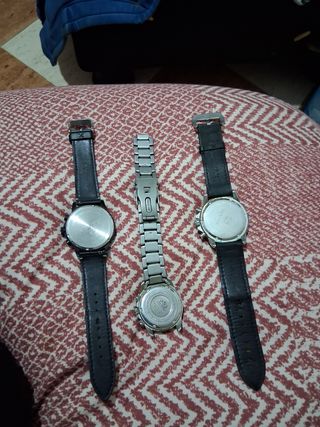 Lote relojes sin pila