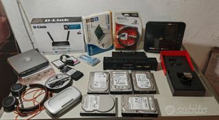 Lotto materiale informatico