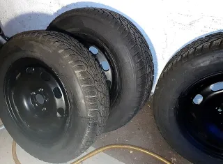 4 Ruedas completas inverno/nieve 195x65 R15 VW, SE