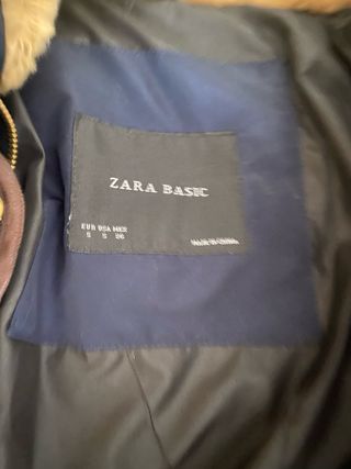 Plumifero Zara  cuello piel 