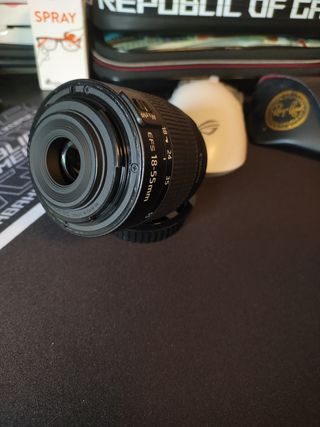 Objetivo Canon efs 18-55mm