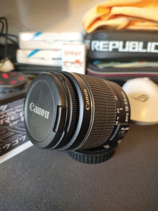 Objetivo Canon efs 18-55mm