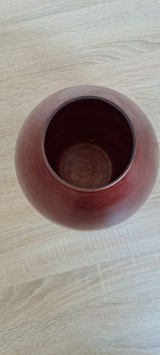 Vaso da tavolo in vetro