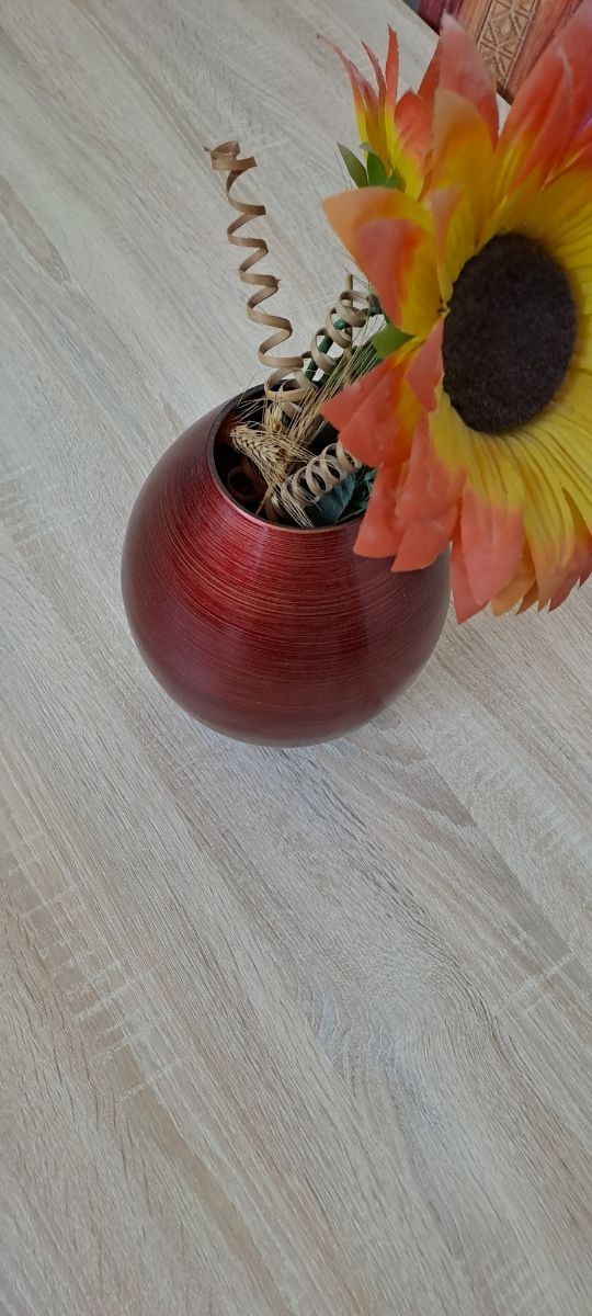 Vaso da tavolo in vetro