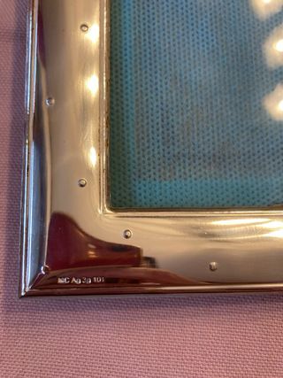 Cornice Argento 12x18