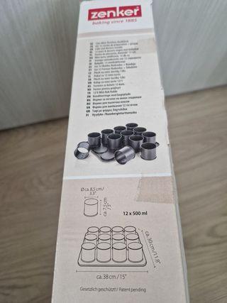 Teglia Zenker 12 monoporzion 
