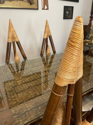 Mesa trillo y 6 sillas Indonesia