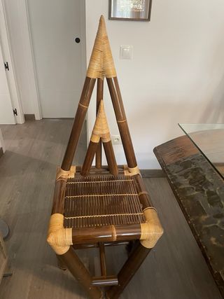 Mesa trillo y 6 sillas Indonesia