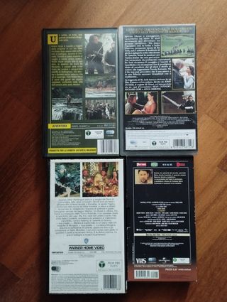 4 film VHS avventura Robin Hood