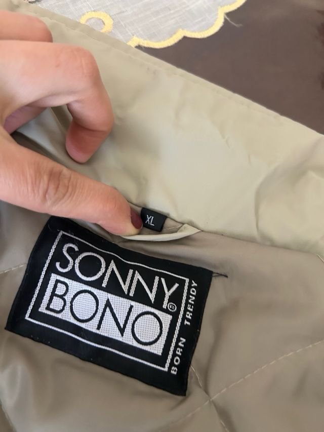 Giacca invernale beige vintage