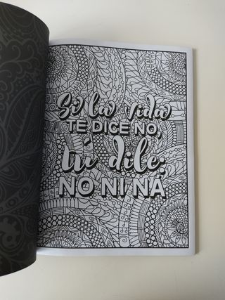 Un inspirador libro de colorear para adultos: Si la vida te da un palo, hazte una escoba y echa a volar (Libros de colorear cargados de motivación ... y alivian el estrés) (Spanish Edition)