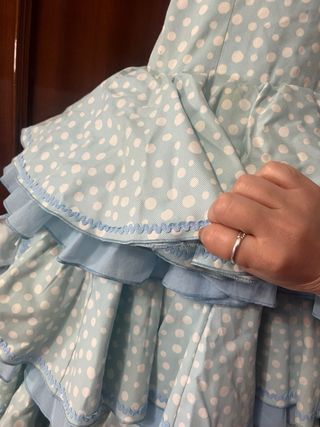 Traje de flamenca niña