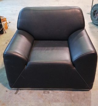 Poltrona in pelle
