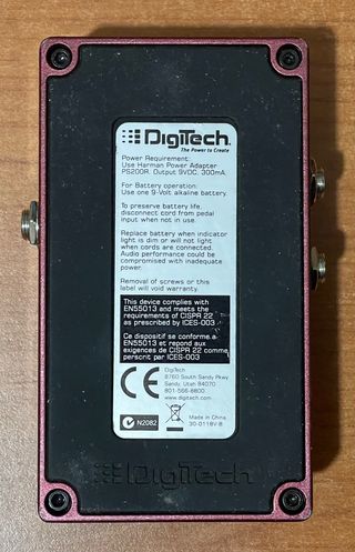 DigiTech X-Series Bass Driver Overdrive Distortion