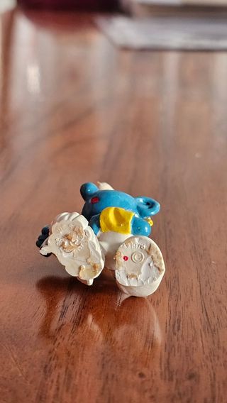 Puffo infortunato. The smurfs